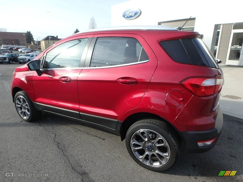 2018 EcoSport Titanium 4WD - Ruby Red / Medium Light Stone photo #8