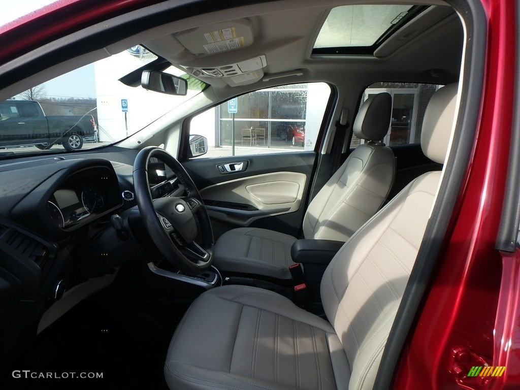 2018 EcoSport Titanium 4WD - Ruby Red / Medium Light Stone photo #10