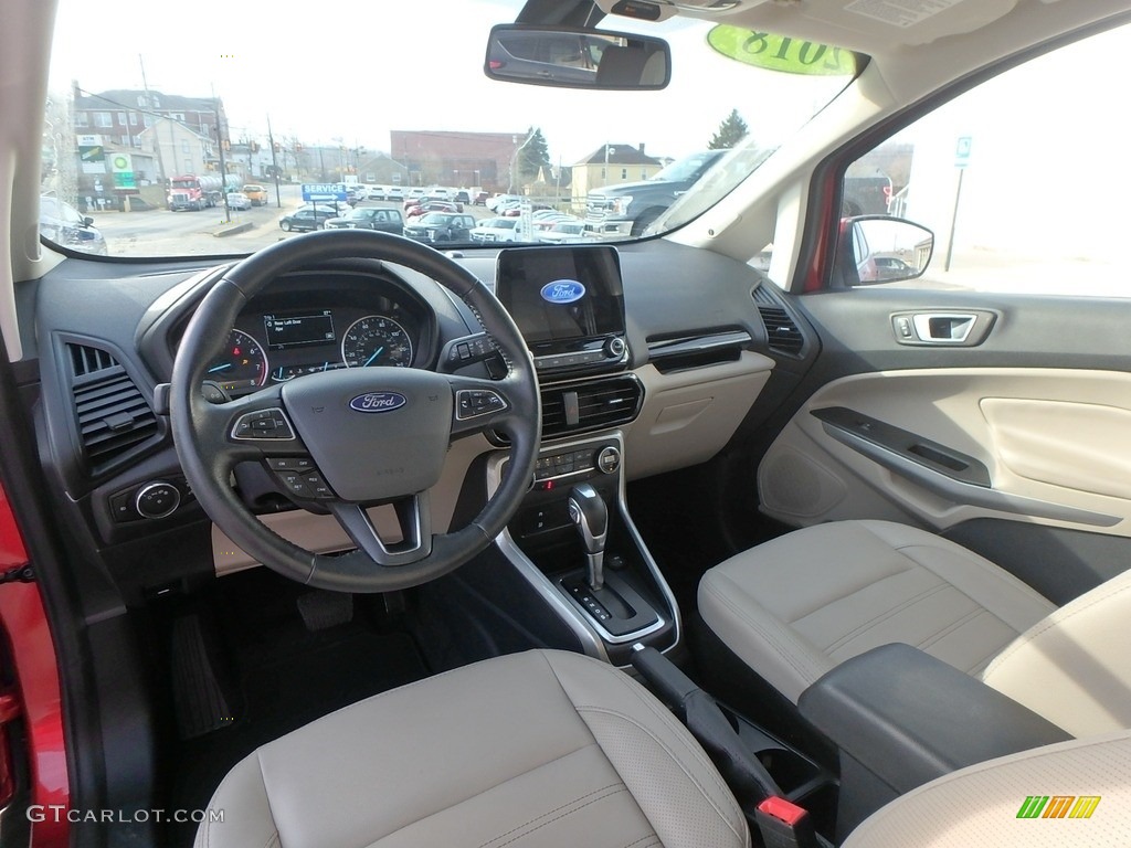 2018 EcoSport Titanium 4WD - Ruby Red / Medium Light Stone photo #12