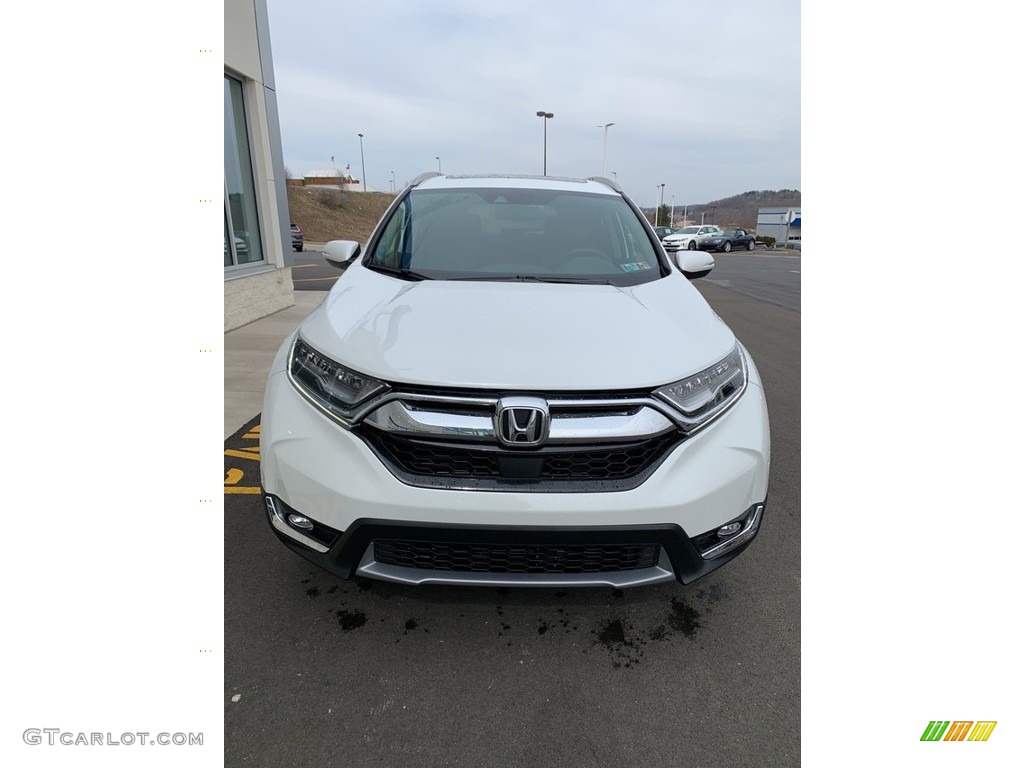 2019 CR-V Touring AWD - Platinum White Pearl / Black photo #3
