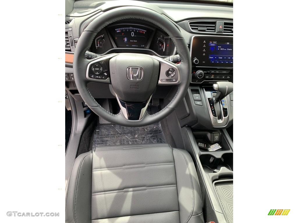 2019 CR-V EX-L AWD - Crystal Black Pearl / Gray photo #11