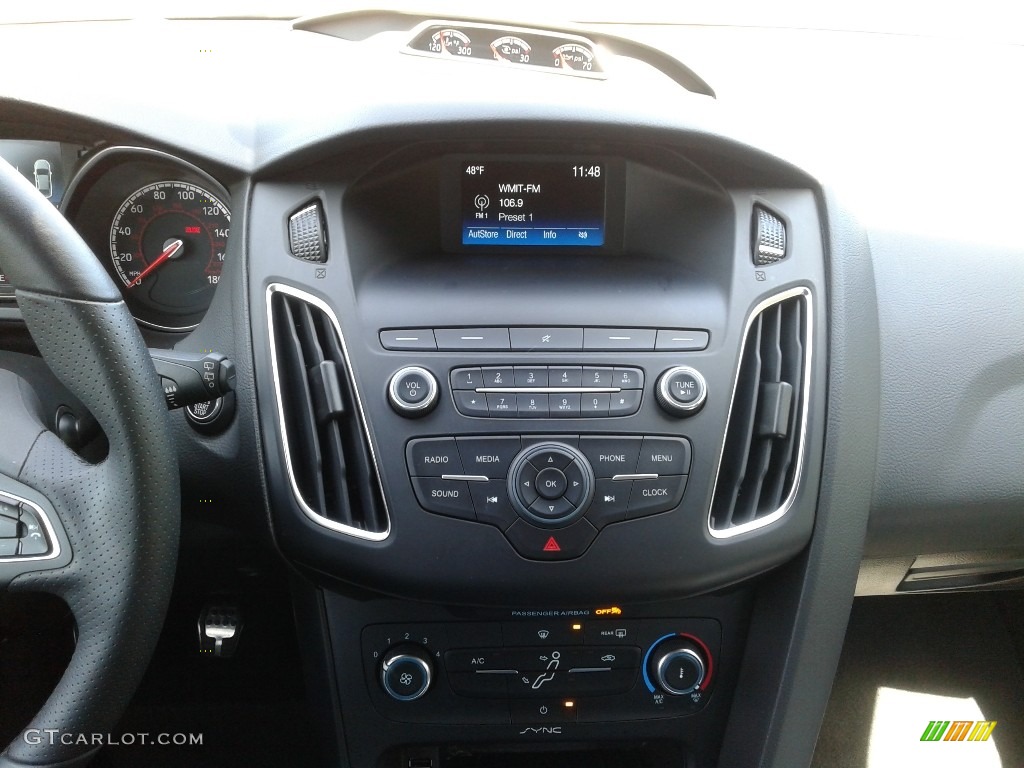 2018 Focus ST Hatch - Blue Metallic / Charcoal Black photo #18