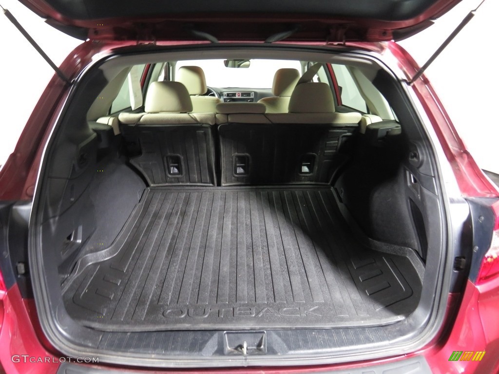 2017 Outback 2.5i Premium - Venetian Red Pearl / Warm Ivory photo #20