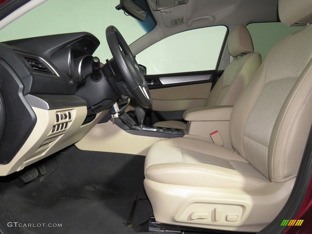 2017 Outback 2.5i Premium - Venetian Red Pearl / Warm Ivory photo #26