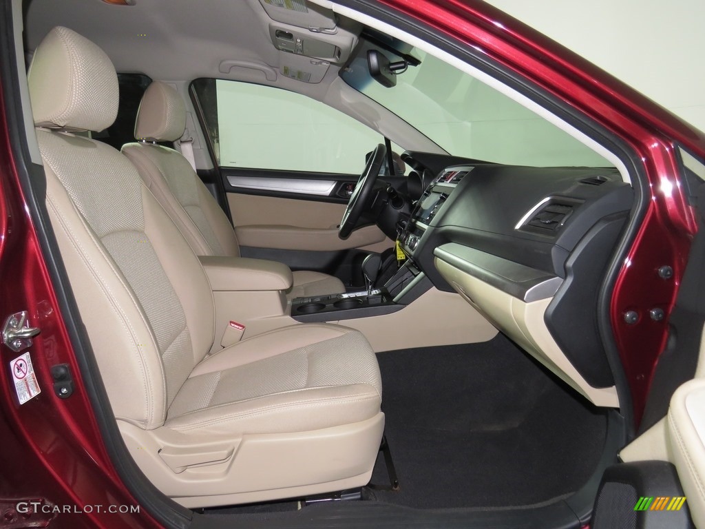 2017 Outback 2.5i Premium - Venetian Red Pearl / Warm Ivory photo #33