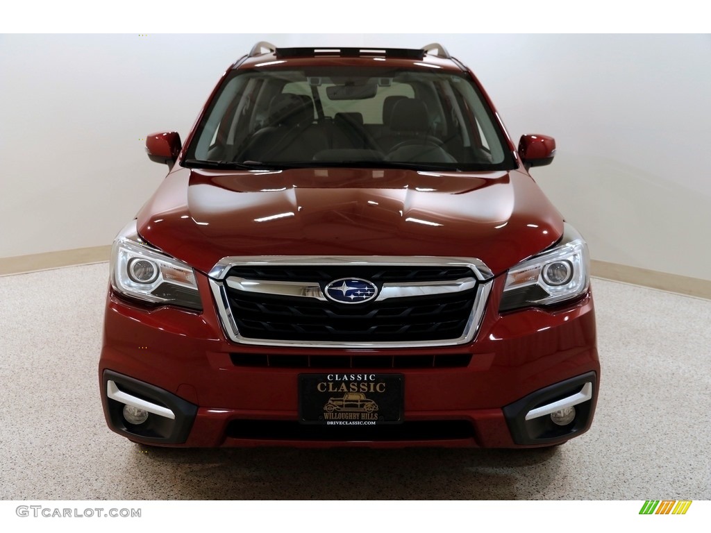 2017 Forester 2.5i Touring - Venetian Red Pearl / Black photo #2