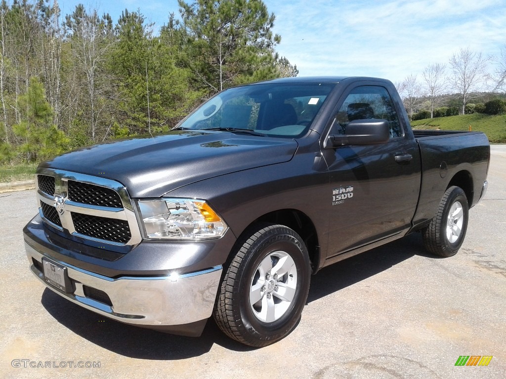 2019 1500 Classic Tradesman Regular Cab - Granite Crystal Metallic / Black/Diesel Gray photo #2