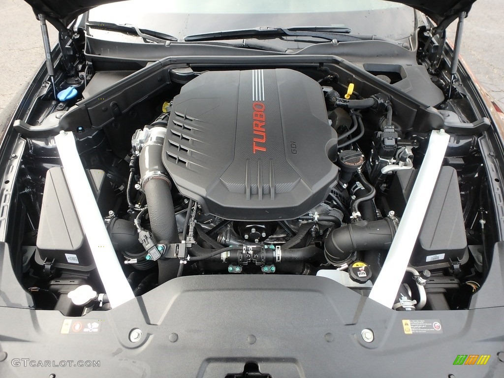 2019 Kia Stinger GT AWD 3.3 Liter GDI Turbocharged DOHC 24-Valve CVVT V6 Engine Photo #132464017