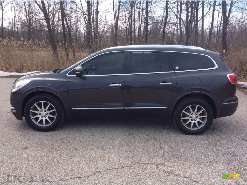 2013 Enclave Leather - Iridium Metallic / Ebony Leather photo #2