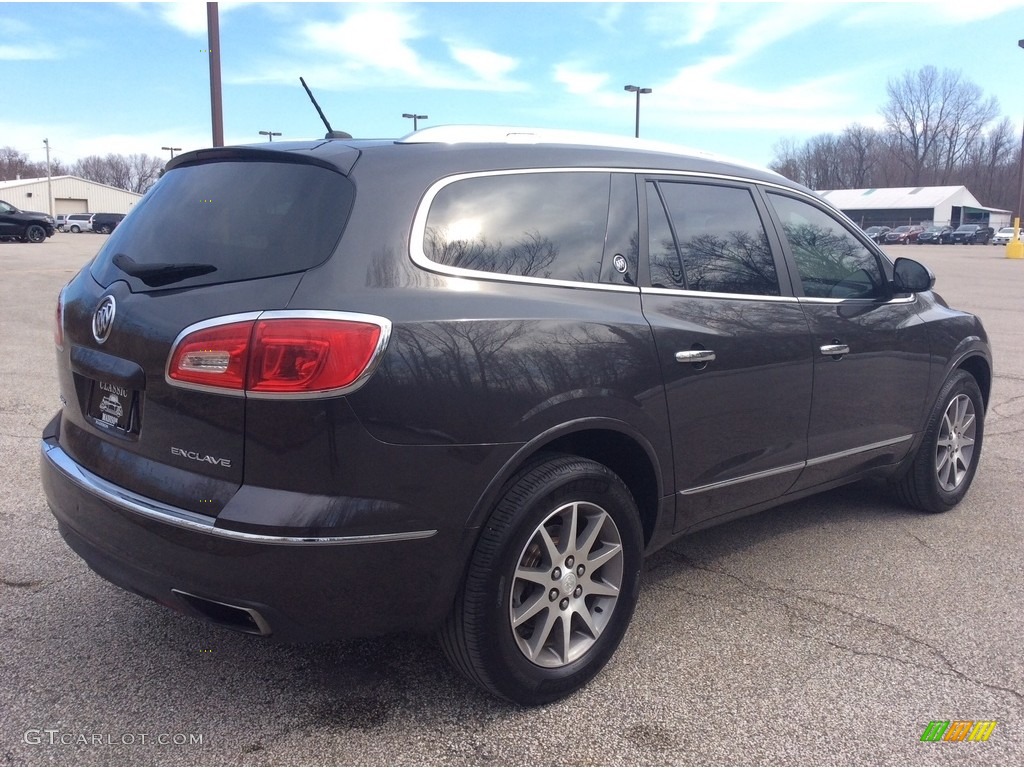 2013 Enclave Leather - Iridium Metallic / Ebony Leather photo #5
