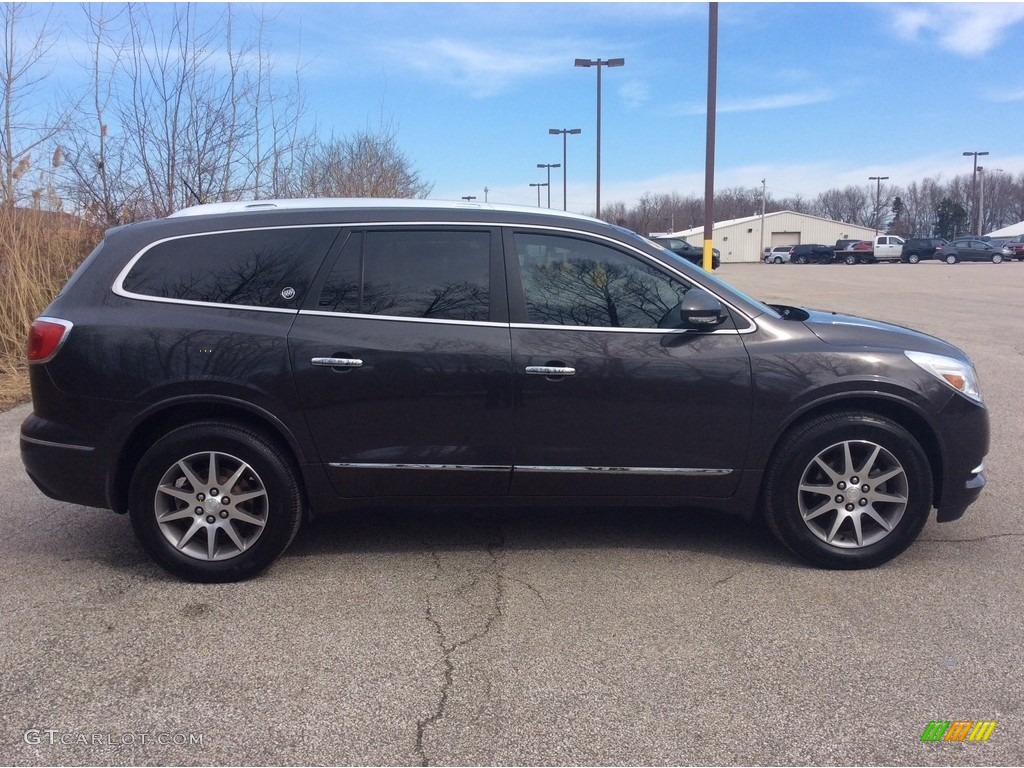 2013 Enclave Leather - Iridium Metallic / Ebony Leather photo #6