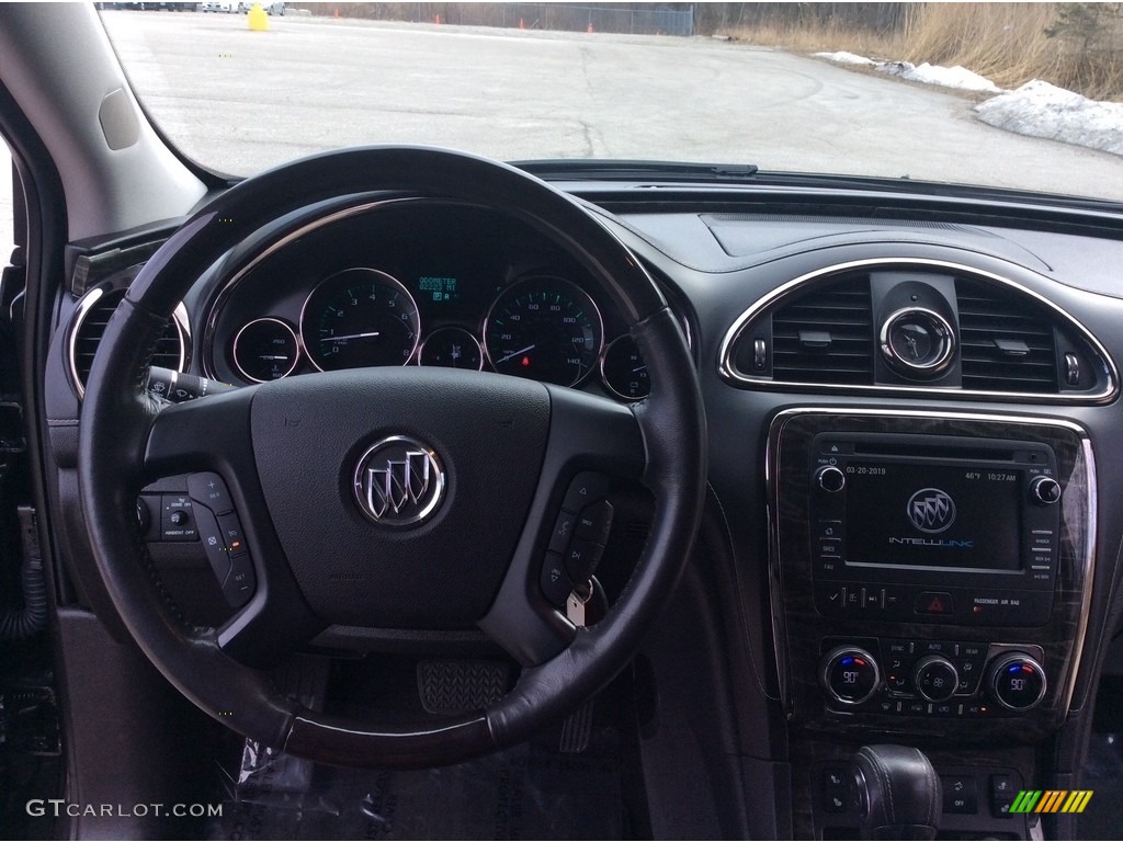 2013 Enclave Leather - Iridium Metallic / Ebony Leather photo #17