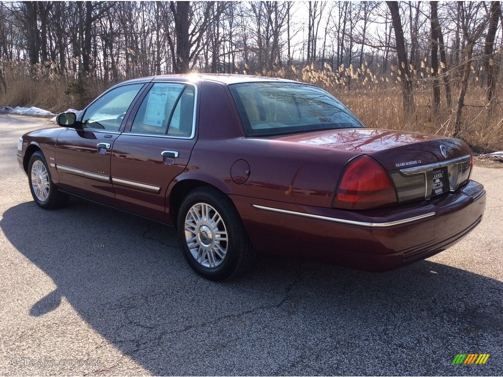 2011 Grand Marquis LS Ultimate Edition - Dark Toreador Red Metallic / Light Camel photo #3