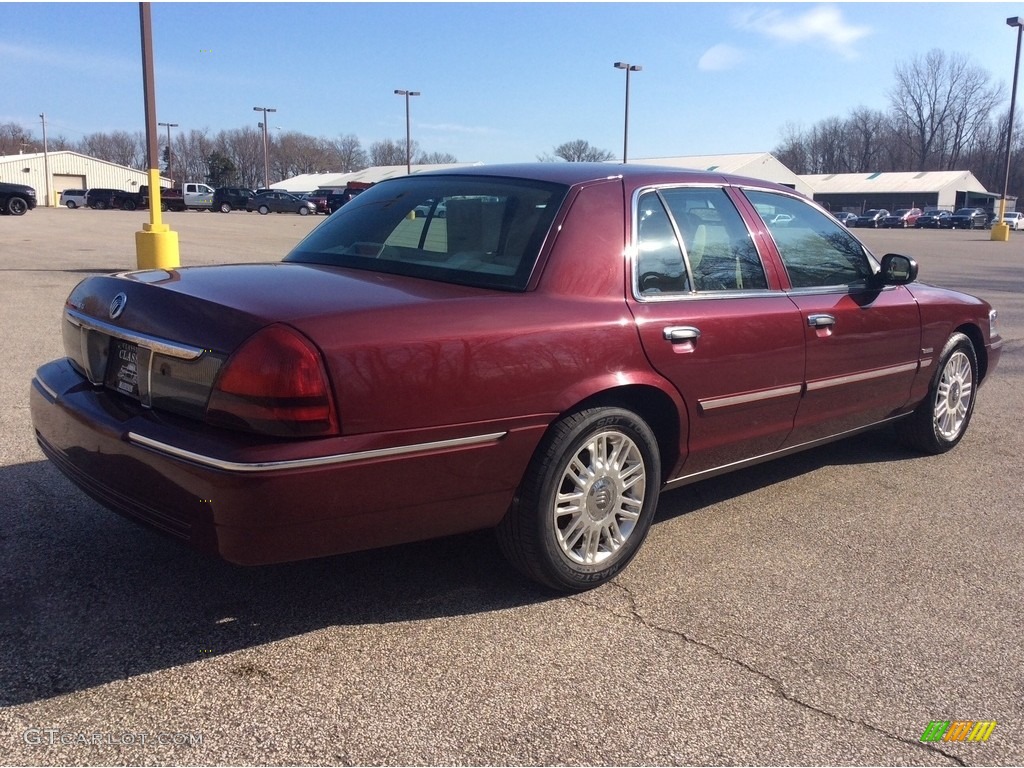 2011 Grand Marquis LS Ultimate Edition - Dark Toreador Red Metallic / Light Camel photo #5