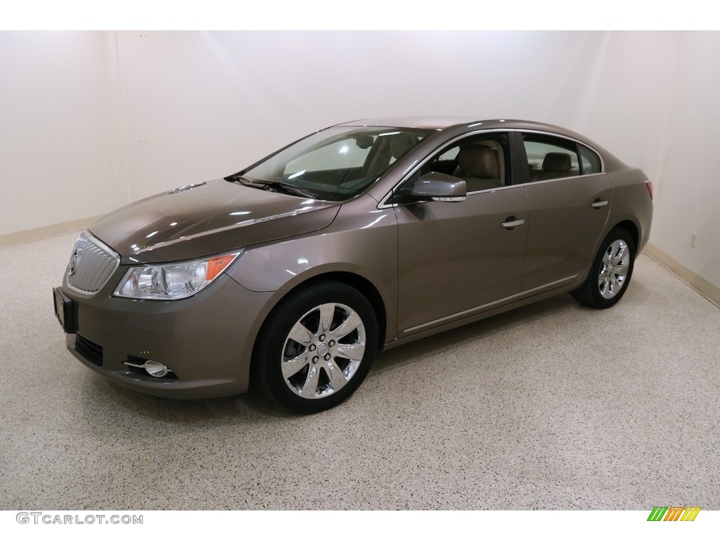 2010 LaCrosse CXL - Gold Mist Metallic / Cocoa/Light Cashmere photo #3