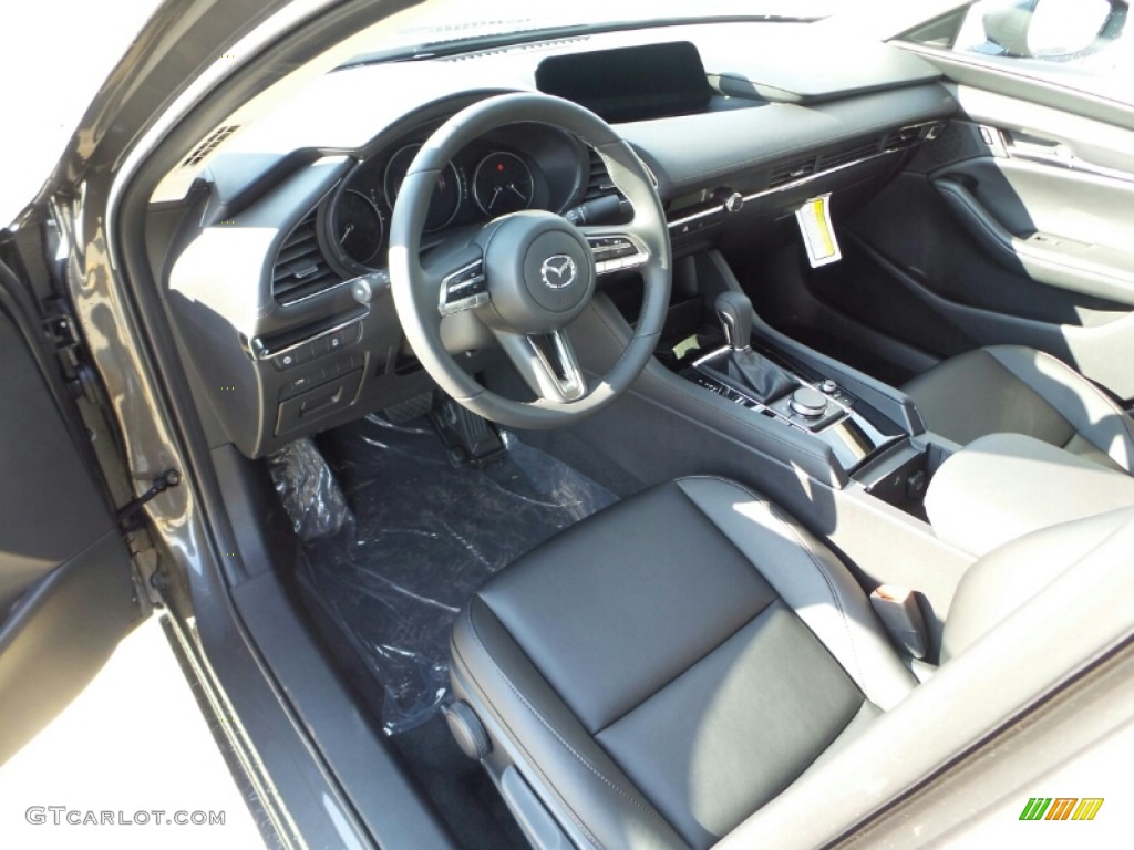 Black Interior 2019 Mazda MAZDA3 Select Sedan Photo #132467479
