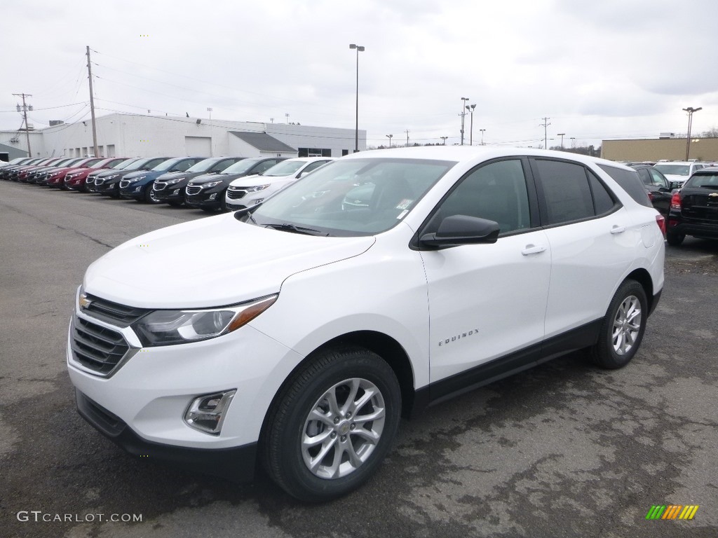 2019 Equinox LS AWD - Summit White / Medium Ash Gray photo #1