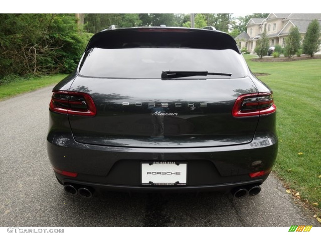 2018 Macan Sport Edition - Volcano Grey Metallic / Black photo #6