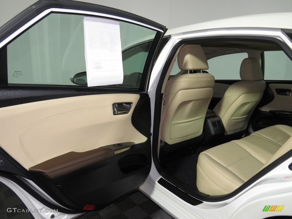 2014 Avalon Hybrid XLE Premium - Blizzard Pearl / Almond photo #11