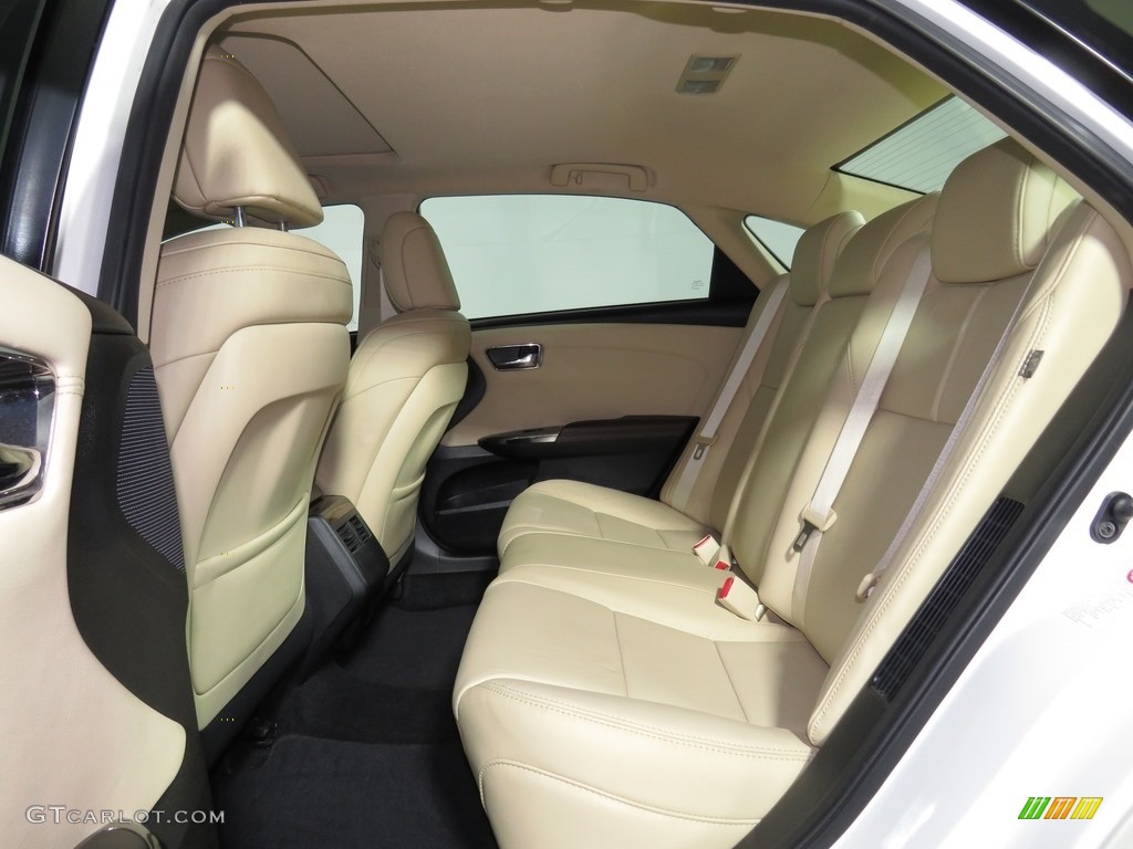 2014 Avalon Hybrid XLE Premium - Blizzard Pearl / Almond photo #12