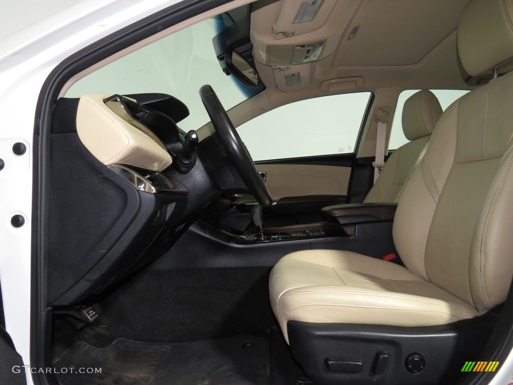 2014 Avalon Hybrid XLE Premium - Blizzard Pearl / Almond photo #14