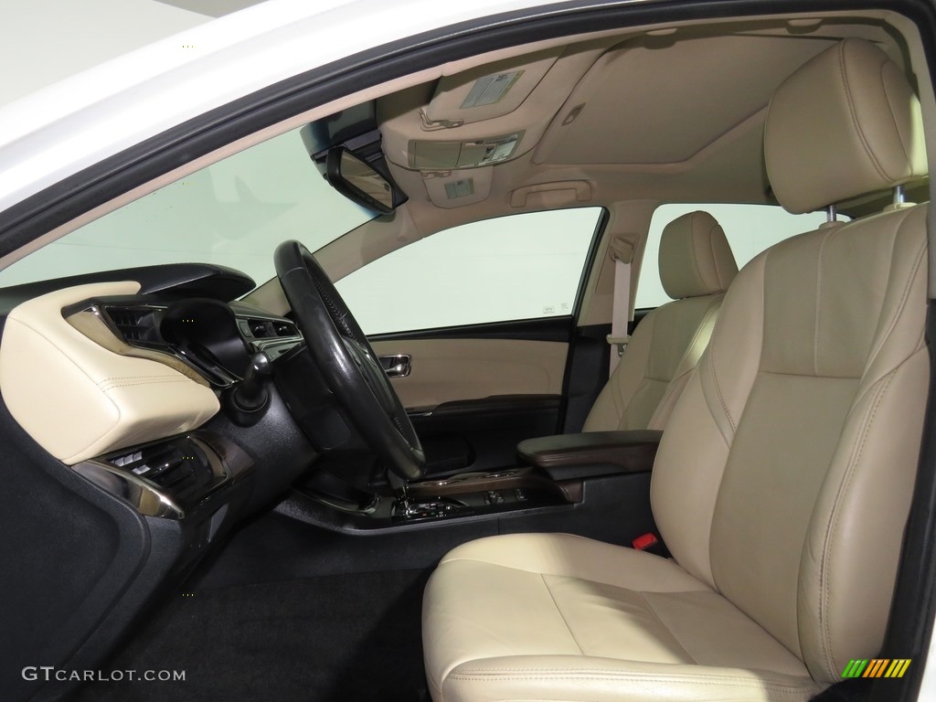 2014 Avalon Hybrid XLE Premium - Blizzard Pearl / Almond photo #15