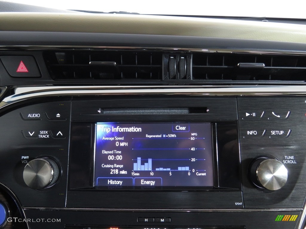 2014 Avalon Hybrid XLE Premium - Blizzard Pearl / Almond photo #26