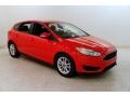 2017 Race Red Ford Focus SE Hatch  photo #1
