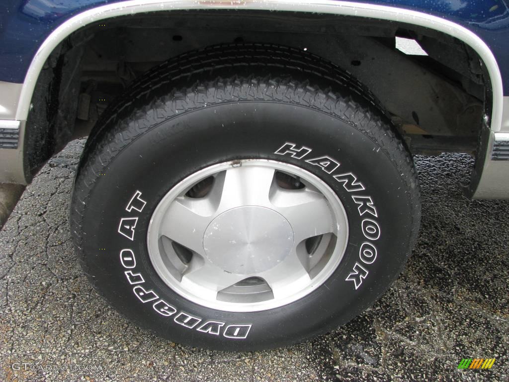 1999 Tahoe LS 4x4 - Indigo Blue Metallic / Gray photo #11