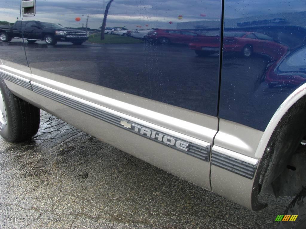 1999 Tahoe LS 4x4 - Indigo Blue Metallic / Gray photo #12