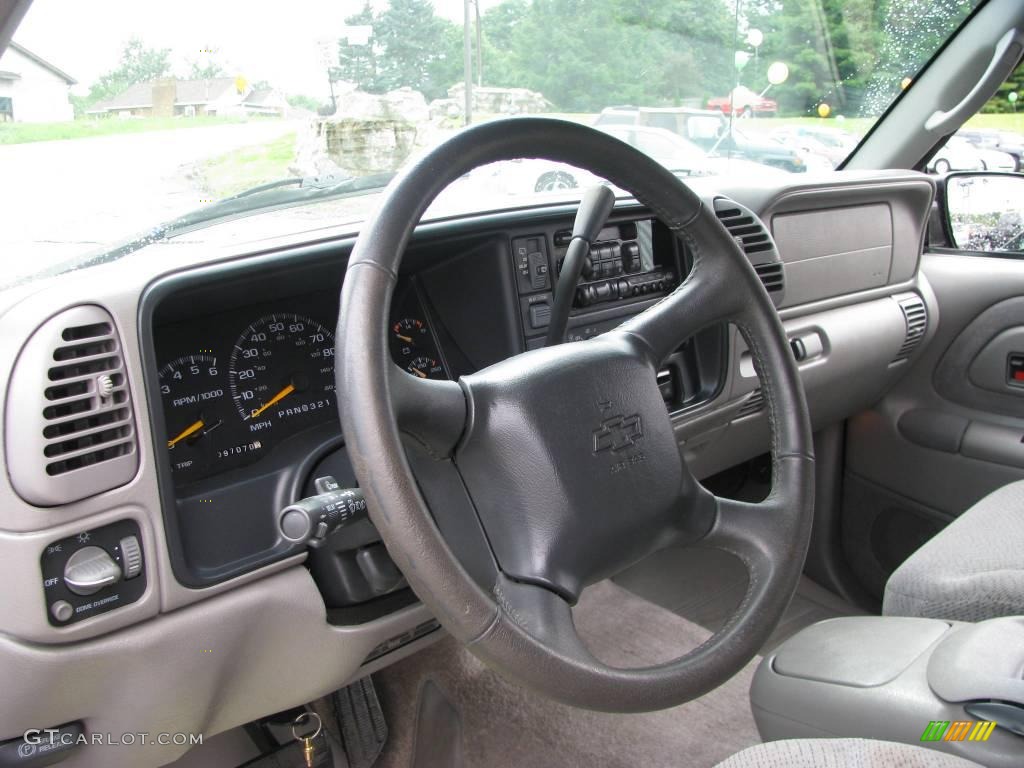 1999 Tahoe LS 4x4 - Indigo Blue Metallic / Gray photo #15