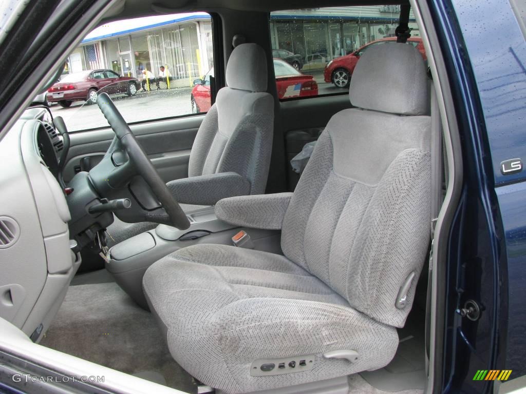 1999 Tahoe LS 4x4 - Indigo Blue Metallic / Gray photo #16