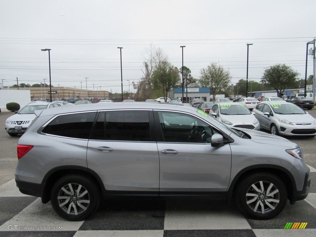 2019 Pilot EX-L AWD - Lunar Silver Metallic / Gray photo #3