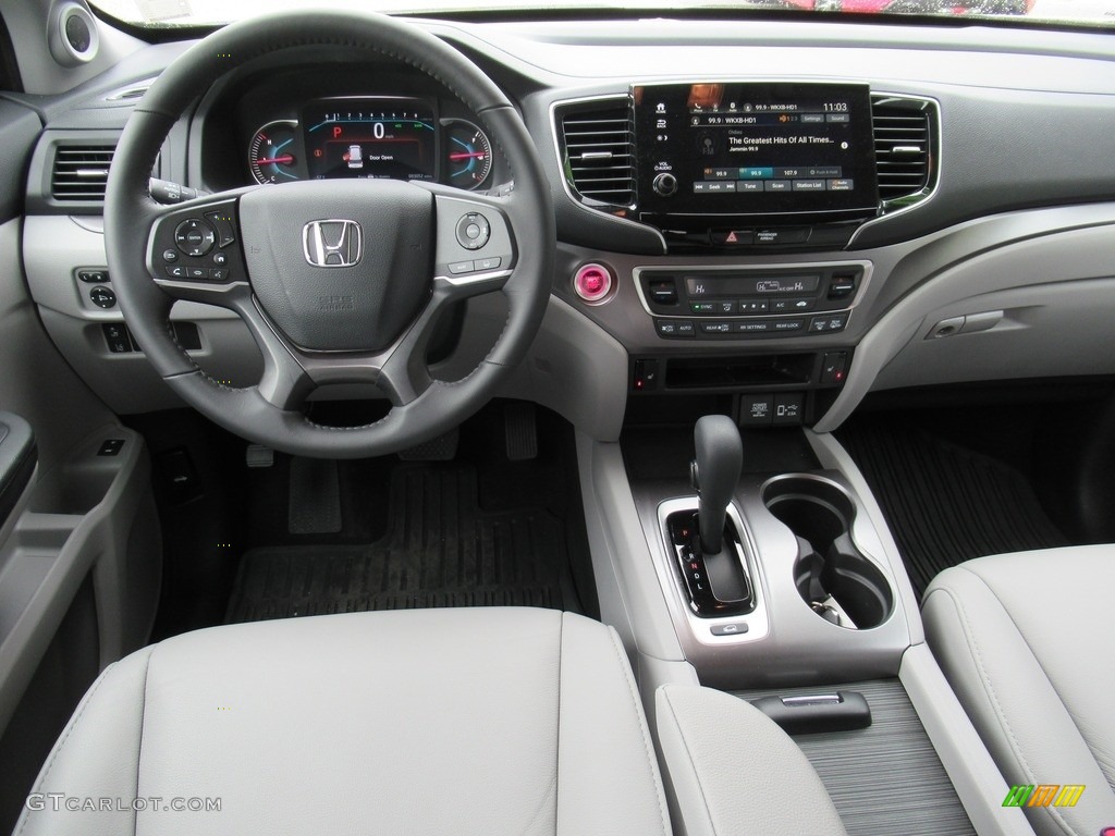 2019 Pilot EX-L AWD - Lunar Silver Metallic / Gray photo #14