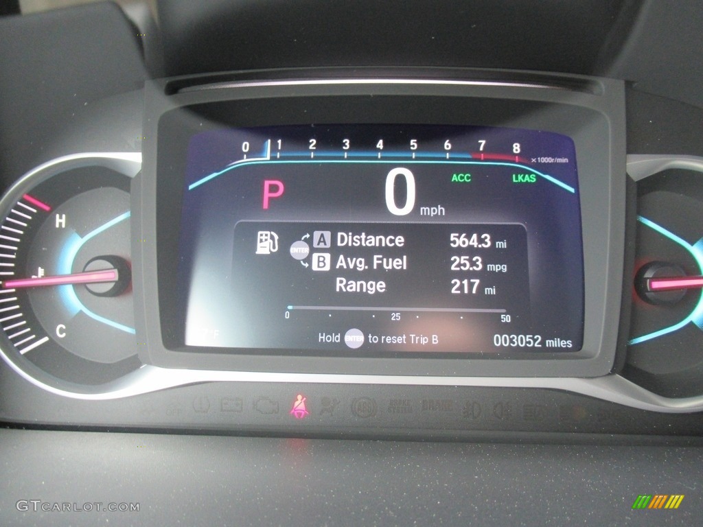 2019 Pilot EX-L AWD - Lunar Silver Metallic / Gray photo #15