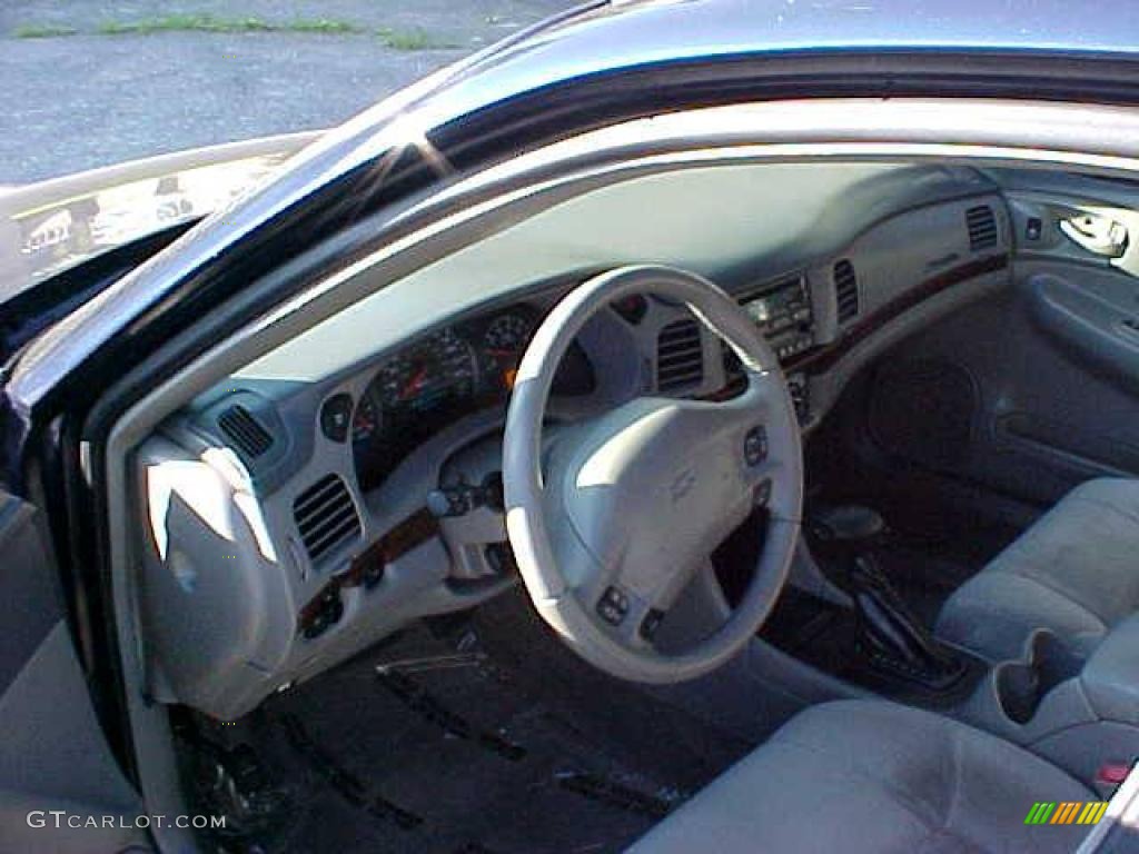 2001 Impala LS - Navy Blue Metallic / Medium Gray photo #10