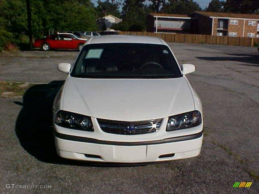 2002 Impala  - White / Medium Gray photo #2