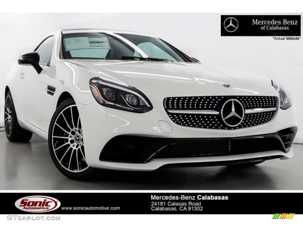 2019 SLC 300 Roadster - Polar White / Black photo #1