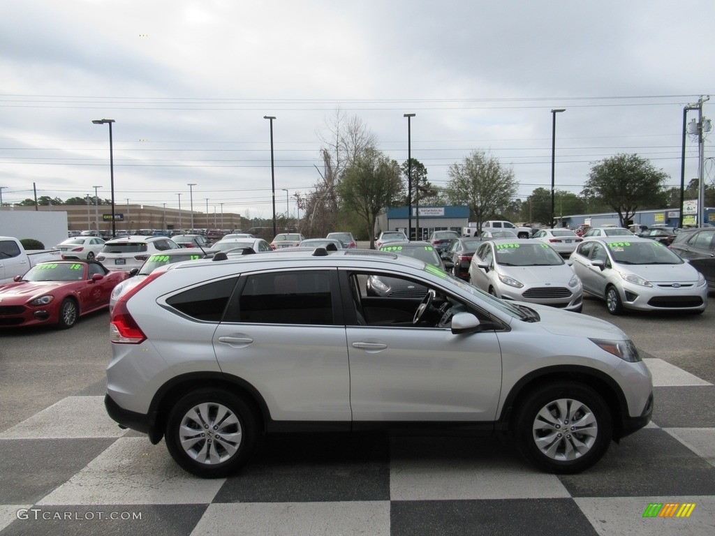 2014 CR-V EX-L AWD - Alabaster Silver Metallic / Gray photo #3