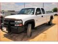 2002 Summit White Chevrolet Silverado 2500 Extended Cab  photo #1