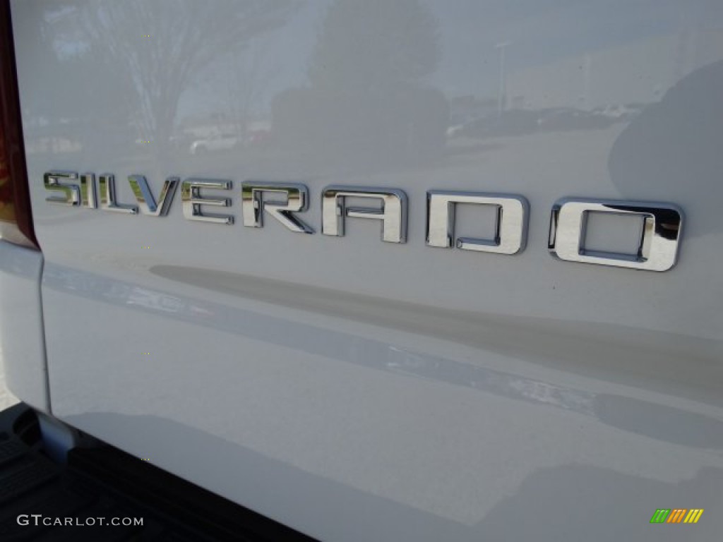 2019 Silverado 1500 Custom Z71 Trail Boss Double Cab 4WD - Summit White / Jet Black photo #9