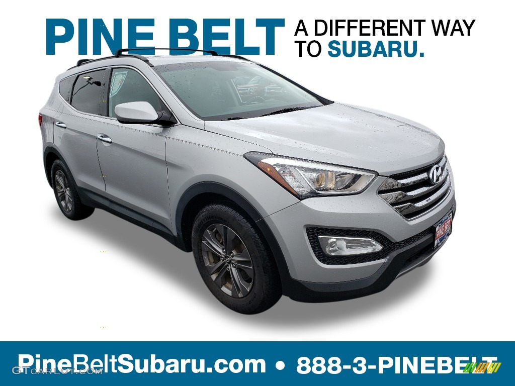 2014 Santa Fe Sport AWD - Moonstone Silver / Gray photo #1
