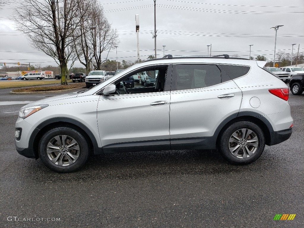 2014 Santa Fe Sport AWD - Moonstone Silver / Gray photo #4