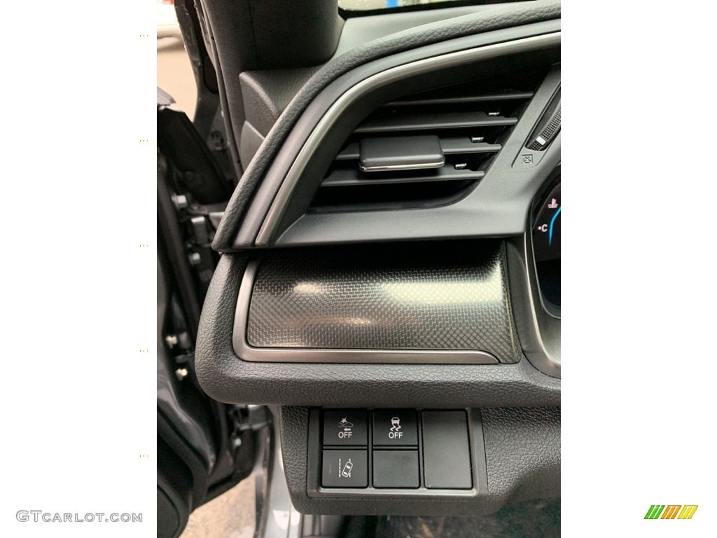 2019 Civic EX Hatchback - Polished Metal Metallic / Black/Ivory photo #10