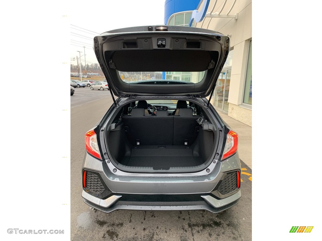 2019 Civic EX Hatchback - Polished Metal Metallic / Black/Ivory photo #20