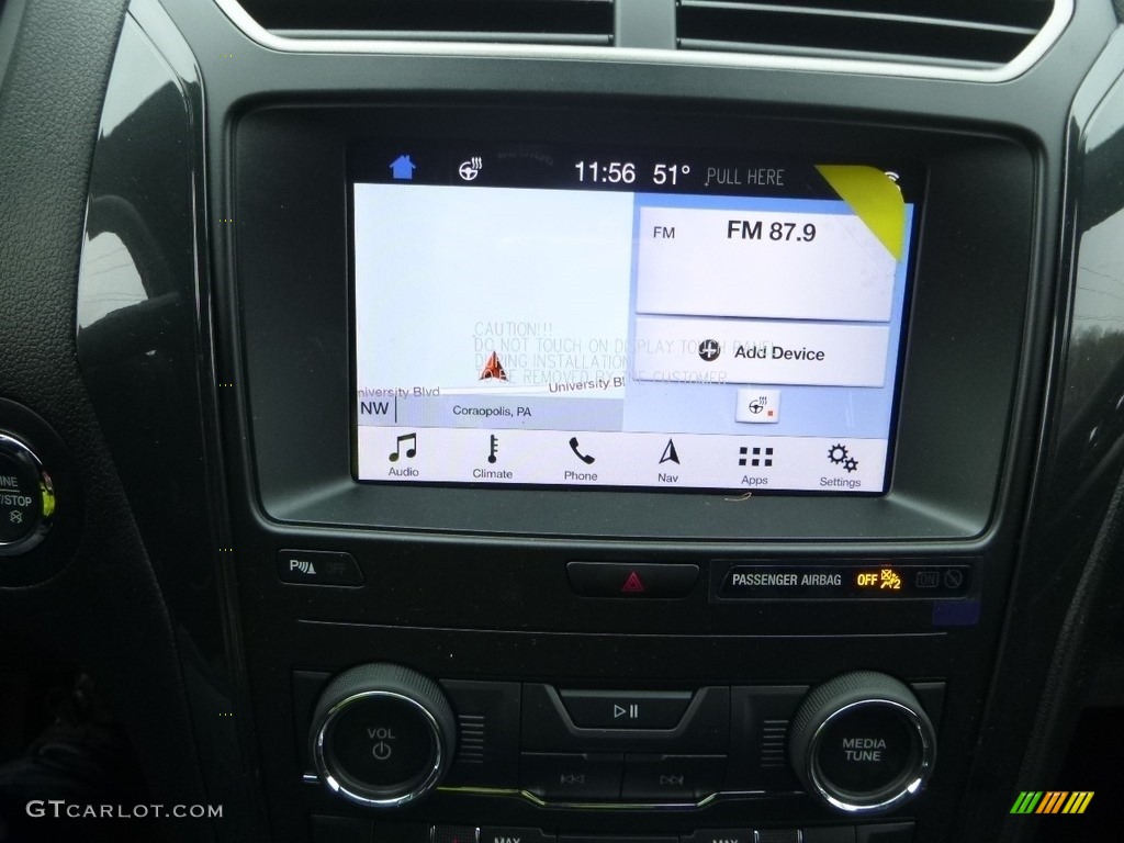 2019 Explorer XLT 4WD - Magnetic / Medium Black photo #13