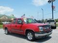 2005 Victory Red Chevrolet Silverado 1500 LS Extended Cab  photo #7