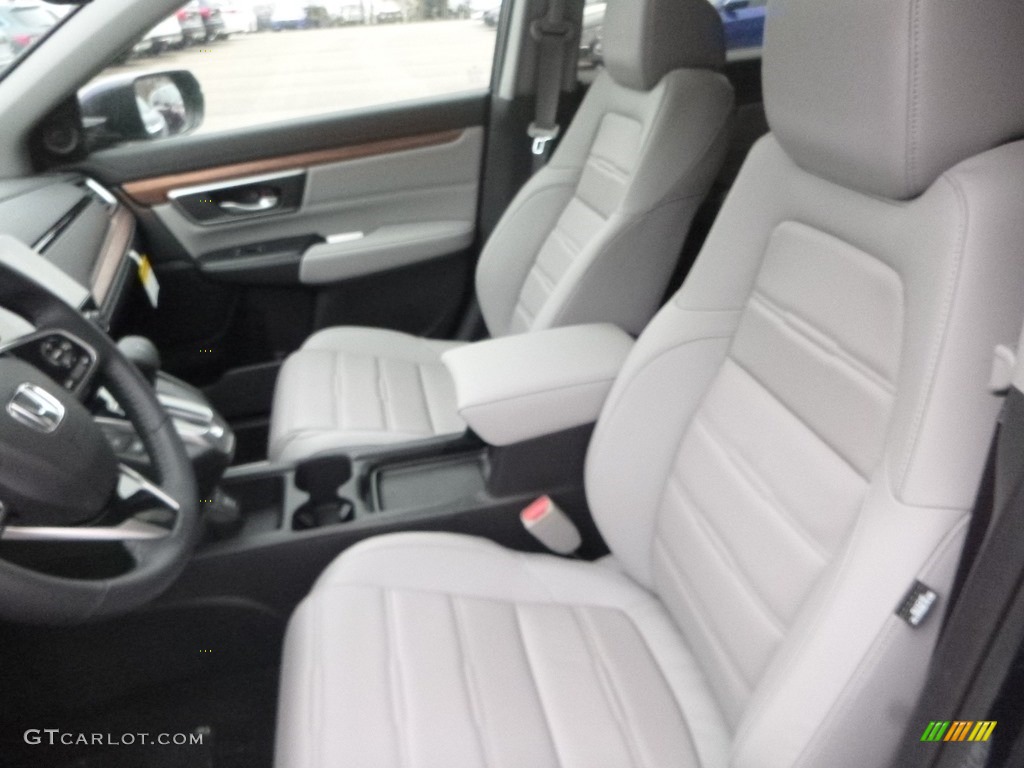 2019 CR-V EX-L AWD - Obsidian Blue Pearl / Gray photo #8