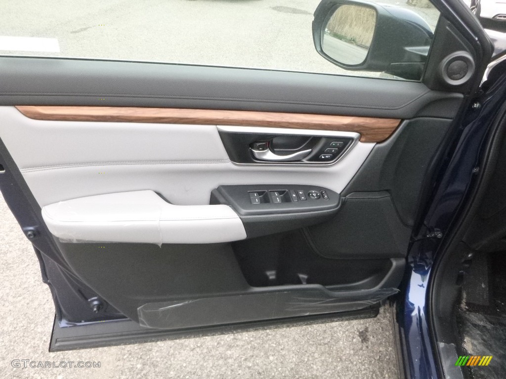 2019 CR-V EX-L AWD - Obsidian Blue Pearl / Gray photo #11