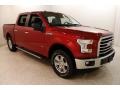 Ruby Red 2016 Ford F150 XLT SuperCrew 4x4